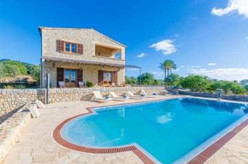 Chalet in San Lorenzo de Cardessar, Mallorca Este für 9 