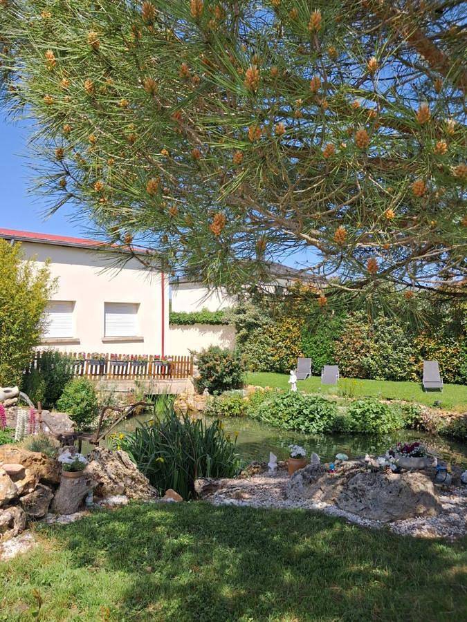 Double Room with Garden View in Vinay, Marne