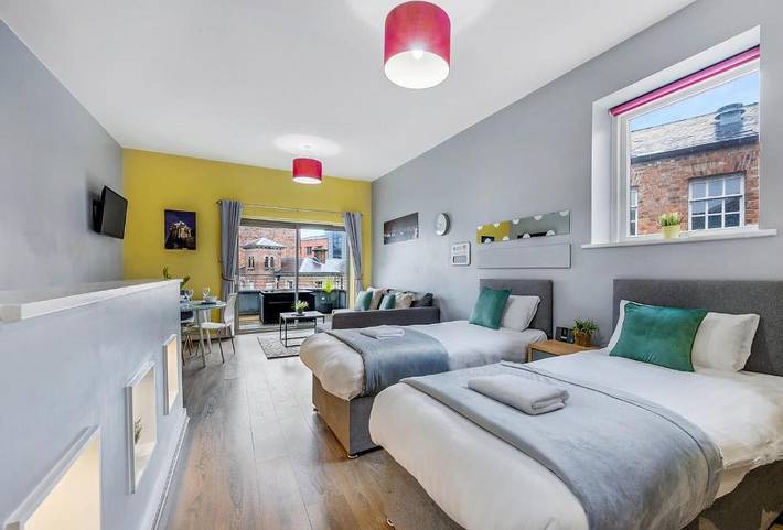 Apartamento entero, Host & Stay | Campbell Square Roof Terrace Apartment in Liverpool, Merseyside