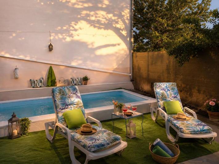 Casa de vacaciones para 14 personas, con vistas además de jardín y piscina en Provincia de Cuenca - 4