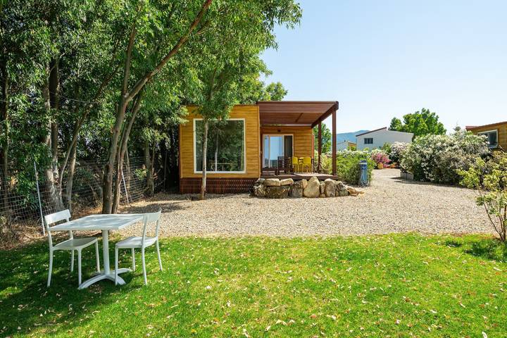 Macondo Agriliving - Tiny House Eucalipto in Masone Pardu, Castiadas