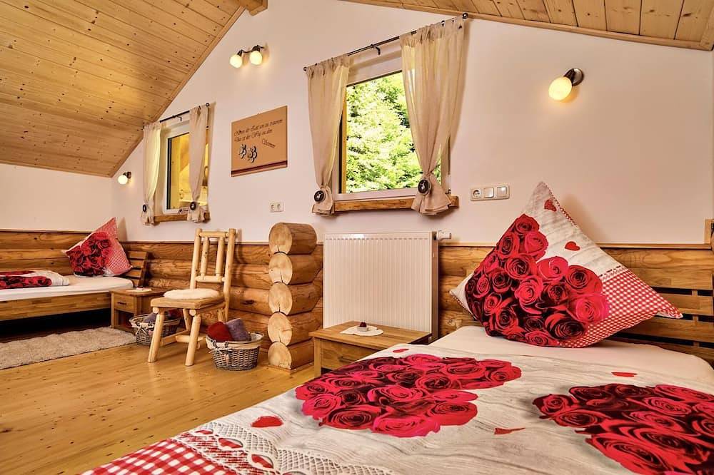 Ganze Wohnung, Chalet (90qm) für bis zu 5 Personen mit großer Wohnstube in Neuschönau, Šumava Mountains