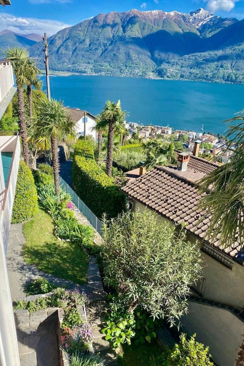 Ganze Wohnung, Panoramawohnung Orselina Locarno in Orselina, Tessiner Alpen