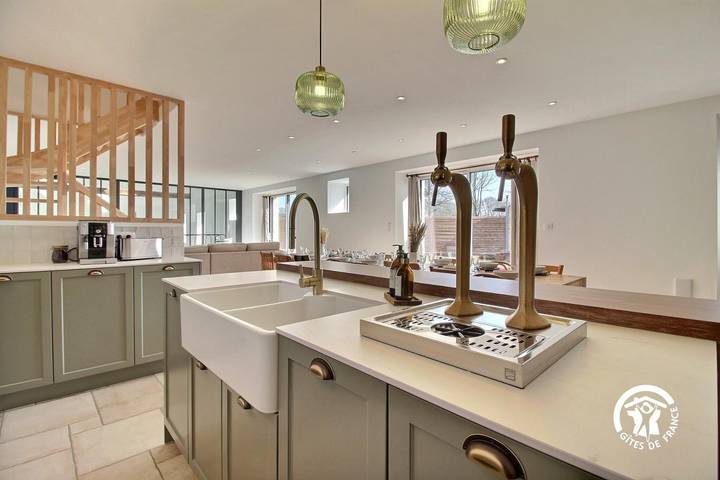 Gîte für 12 Personen, mit Garten und Pool sowie Terrasse in der Bretagne - 3