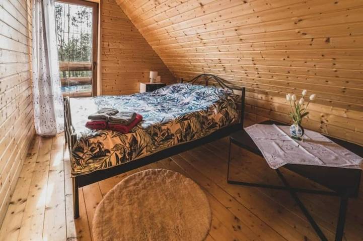 Maison de vacances avec étang privé, sauna in Forêt de Tuchola