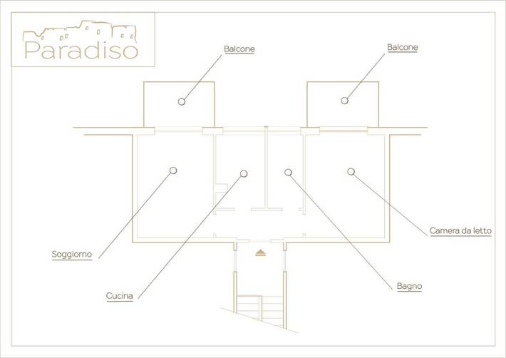 Location de vacances pour 4 personnes, avec balcon et vue à Selva (Savone) - 2