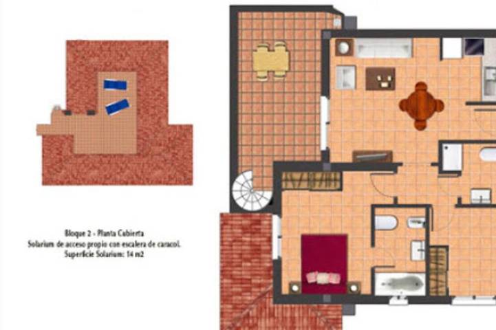 Apartamento para 4 personas, con jardín en La Línea de la Concepción