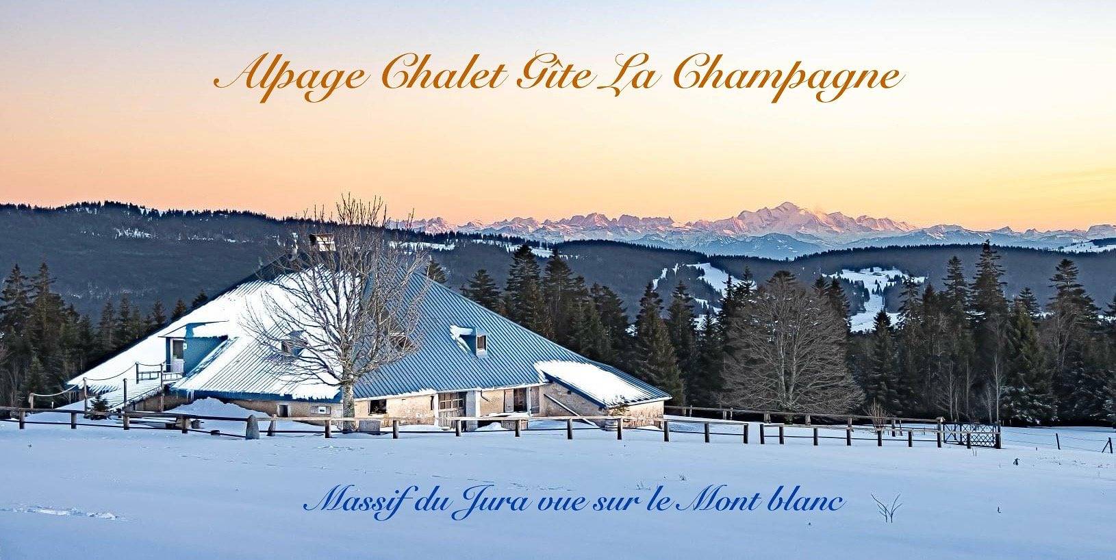 Chalet d'Alpage "La Champagne" Monts Jura in Mouthe-Lac et Mont d’Or, Jura Francais