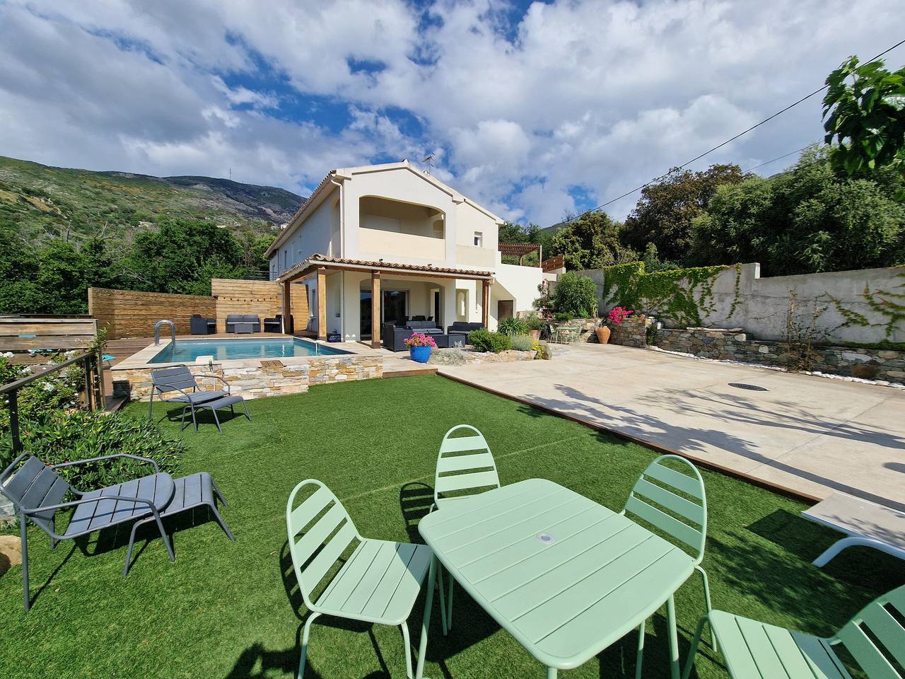 Appartement entier, T3 Piscine avec jardin Proche St-Florent in Barbaggio, Région de Calvi