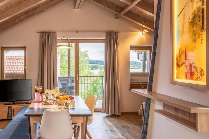 Ferienwohnung für 2 Personen, mit Garten und Sauna sowie Balkon - 1