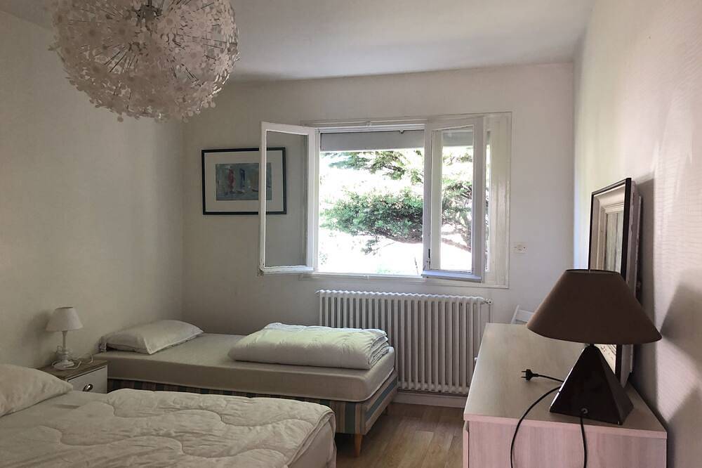 Villa Agon Coutainville, unabhängig, 200 Meter vom Meer entfernt, Wifi in Agon-Coutainville, Coutances und Umgebung