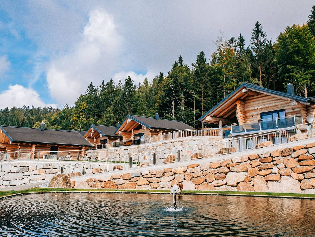 Blockhausen Luxus Chalets in Mühlviertel