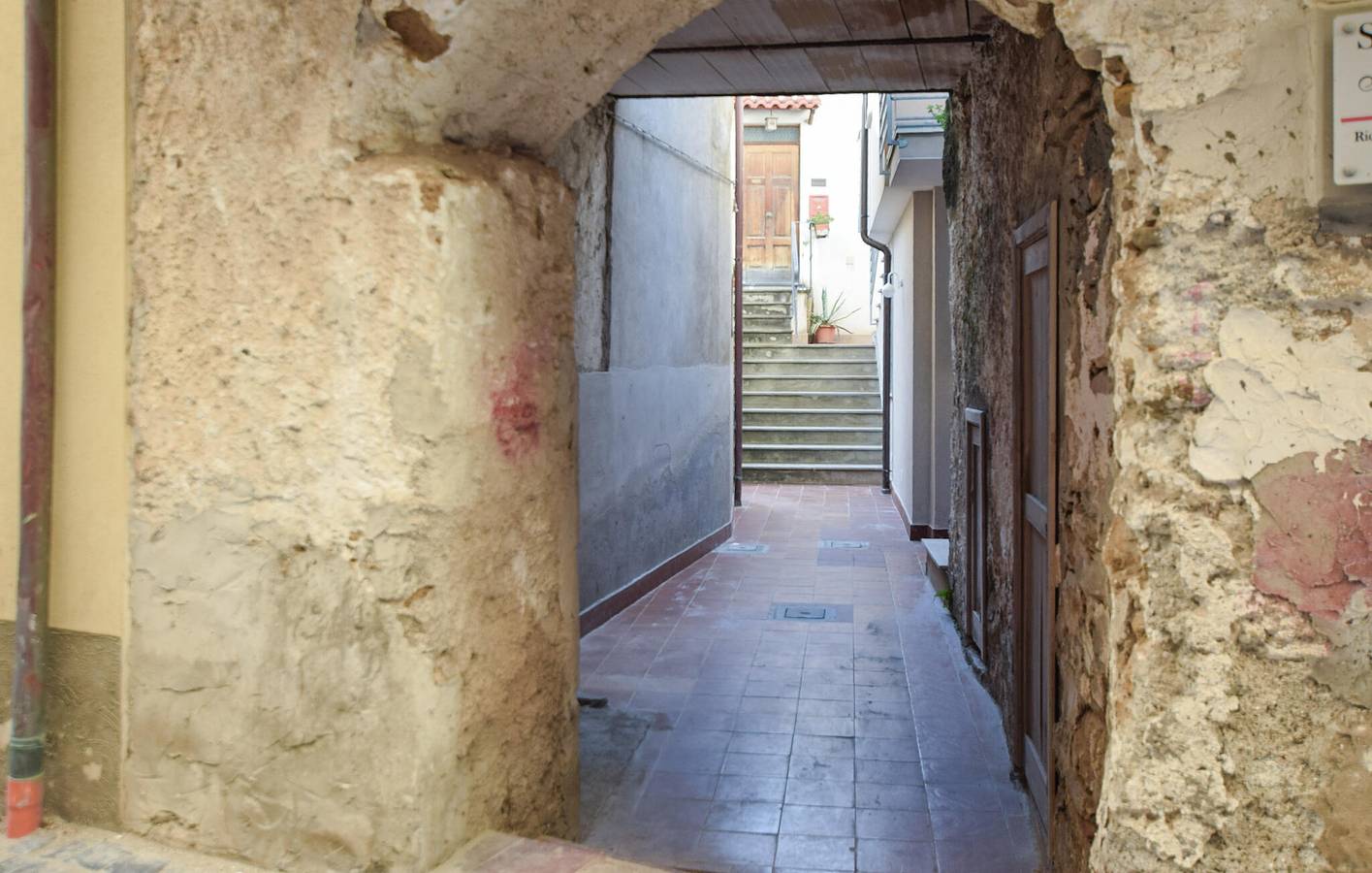 Ganze Ferienwohnung, Apartment am Strand mit AC und Parkplatz - 2,5 km zum Strand in Santa Maria di Castellabate, Cilento