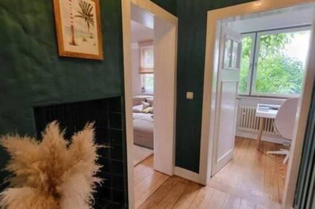 Appartement entier, Spacious 3-bedroom apartment in peaceful Ginsheim-Gustavsburg with Ac in Ginsheim-Gustavsburg, Hesse du Sud