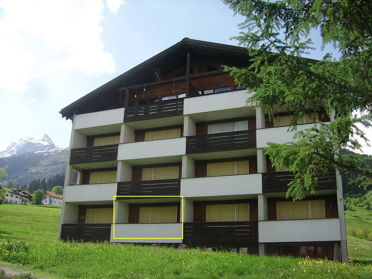 Ganze Ferienwohnung, Ferienwohnung Gabriela 23 Defuns Brigels - 1 Zimmer Ferienwohnung für max. 2 Pers. im Eg in Brigels, Alpenarena