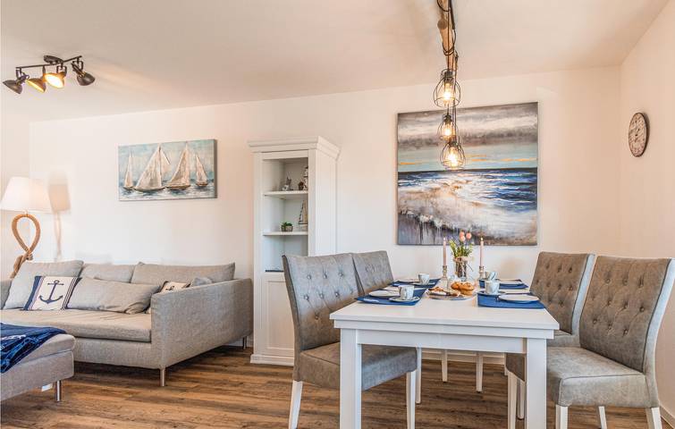 Ganze Ferienwohnung, Appartement am Strand mit Parkplatz, TV und Internet in Büsum, Kreis Dithmarschen