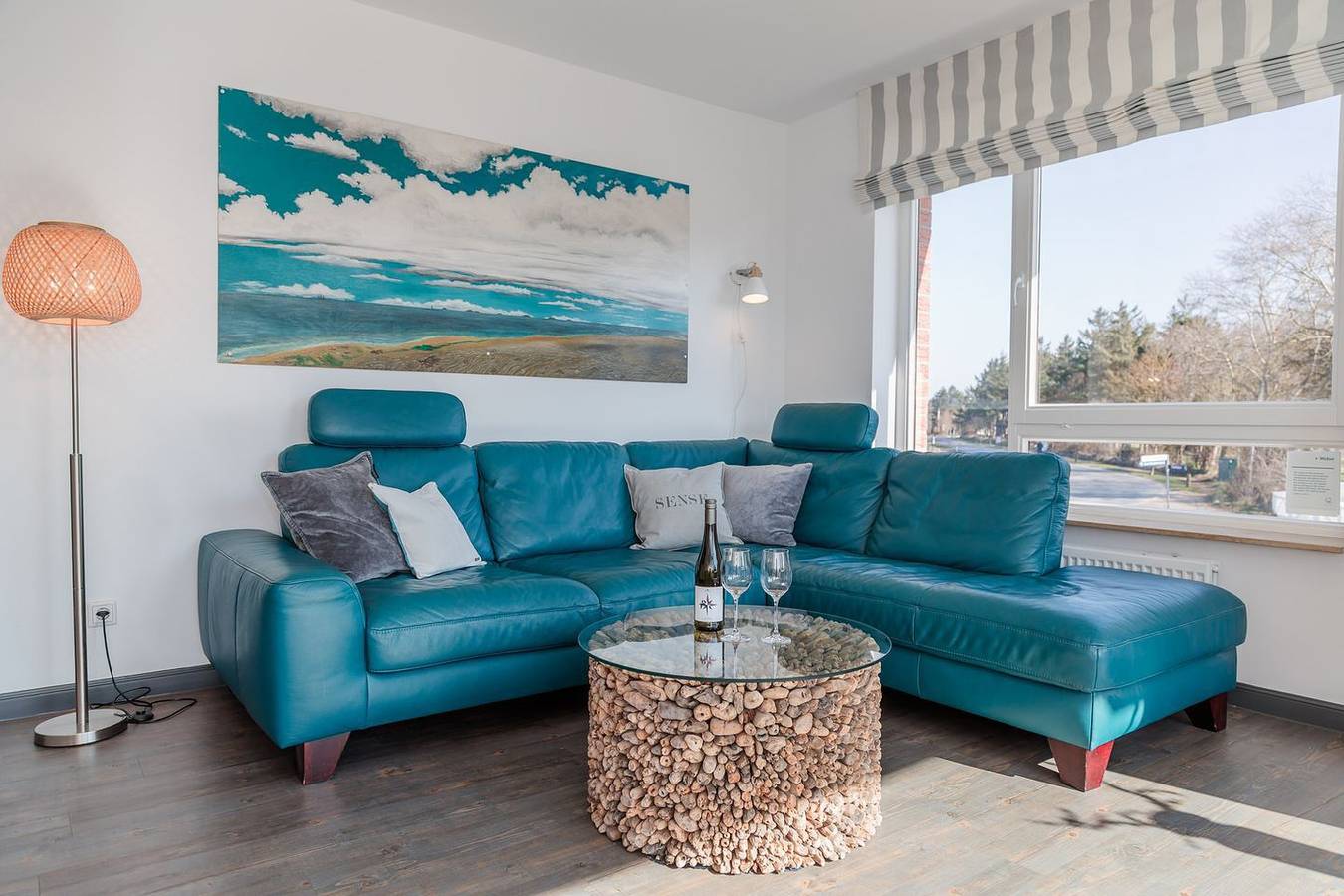 Ganze Wohnung, "Traumhafte Ferienwohnung mit Meerblick und Wellness in Wyk" in Greveling, Wyk auf Föhr