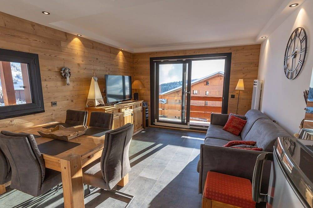 Ganze Wohnung, Saisies - Renovierte 2-Zi-Whg mit Garage, Haustiere, Wlan in Les Saisies, Albertville und Umgebung