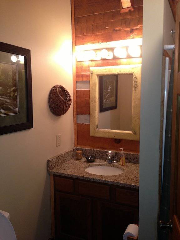 Bear View - Schöne Studio-Kabine für Paare, Whirlpool, privat im Timberwinds Resort in Tuckaleechee, Blount County