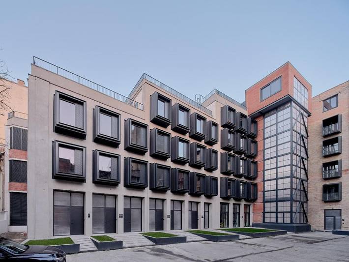 Apartahotel para 2 personas, con jardín en Budapest