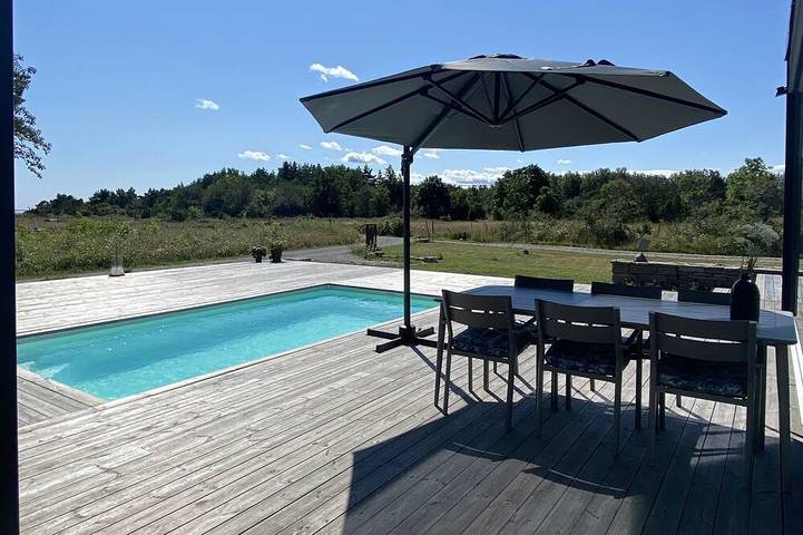 Cottage for 6 people, with garden, with pets in Sweden