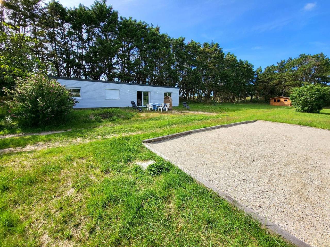 Casa Vacacional 'Gîte Bord De Mer La Guichardière' con Terraza Compartida, Jardín Privado y Wi-Fi in Pirou, Coutances y alrededores