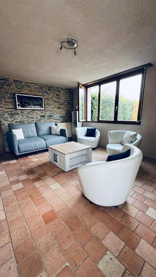 Maison de vacances pour 6 personnes, avec vue et jardin