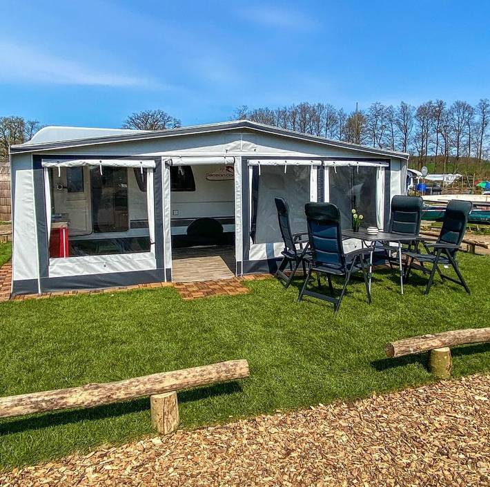 Ferienhaus für 5 Personen, mit Terrasse und Sauna