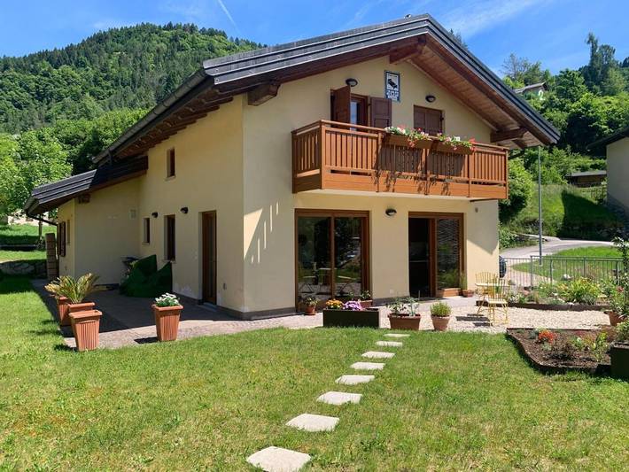 Maison d’hôte pour 2 personnes, avec Terrasse et Jardin à Castello Tesino