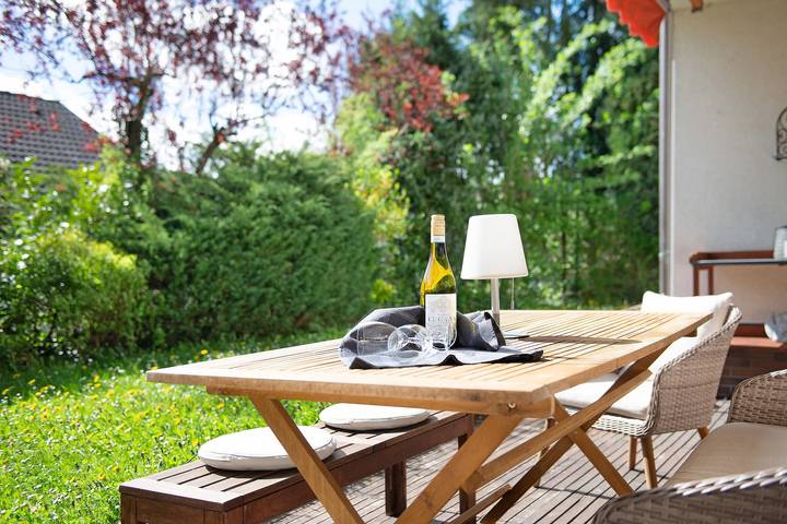 Appartement entier, Appartement 'Am Buchbühl' avec terrasse privée, jardin privé et Wi-Fi in Stockach, Arrondissement de Constance