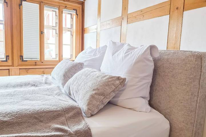 Ganze Wohnung, Apartment Victoria im Fachwerkhaus von 1596 – Altstadt Jena in Jena, Saaleland