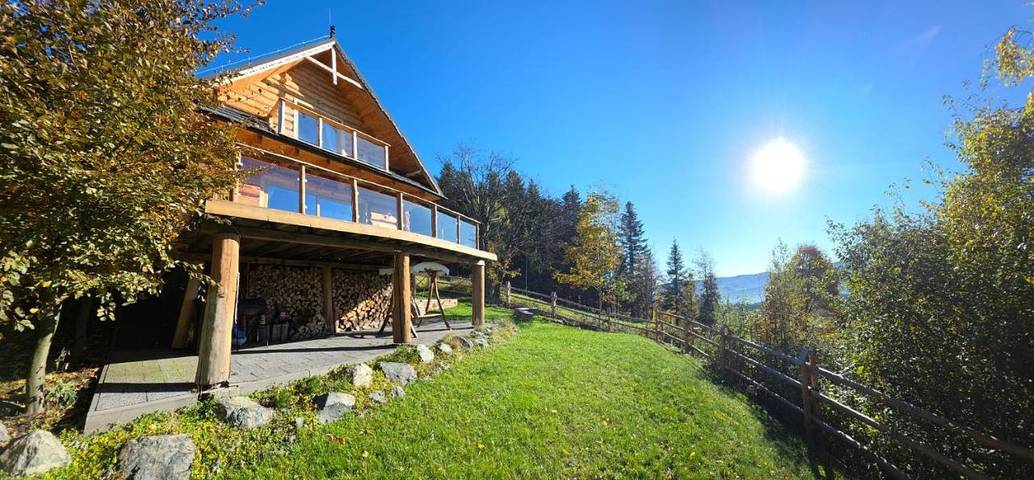 Location de vacances pour 6 personnes, avec terrasse ainsi que jardin et vue, animaux acceptés à Stryszawa - 2