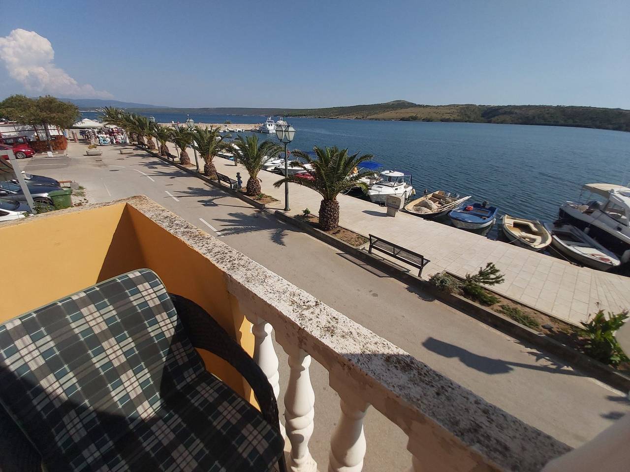 Ganze Wohnung, Studio Appartement mit Balkon und Meerblick Posedarje, Novigrad As-15786-b in Novigradsko More, Zadar