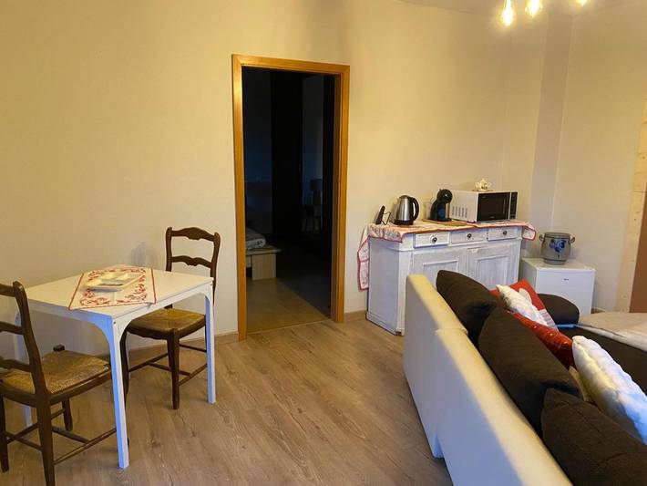 Maison d’hôte pour 2 personnes, avec Balcon et Terrasse ainsi que Jardin et Vue à Sand