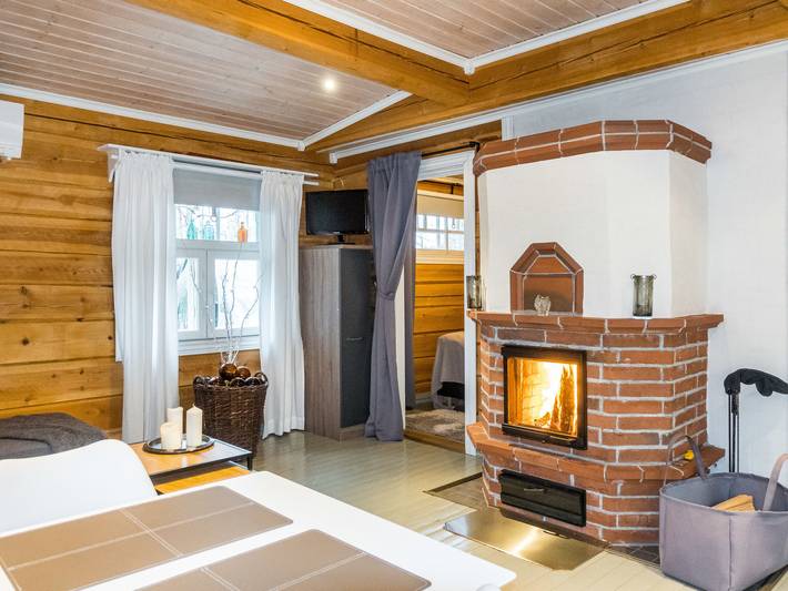 Log cabin for 4 people in Rovaniemi