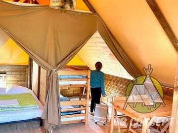 Camping para 4 Personas en Cormoranche-sur-Saône, Región de Bourg-en-Bresse, Foto 2