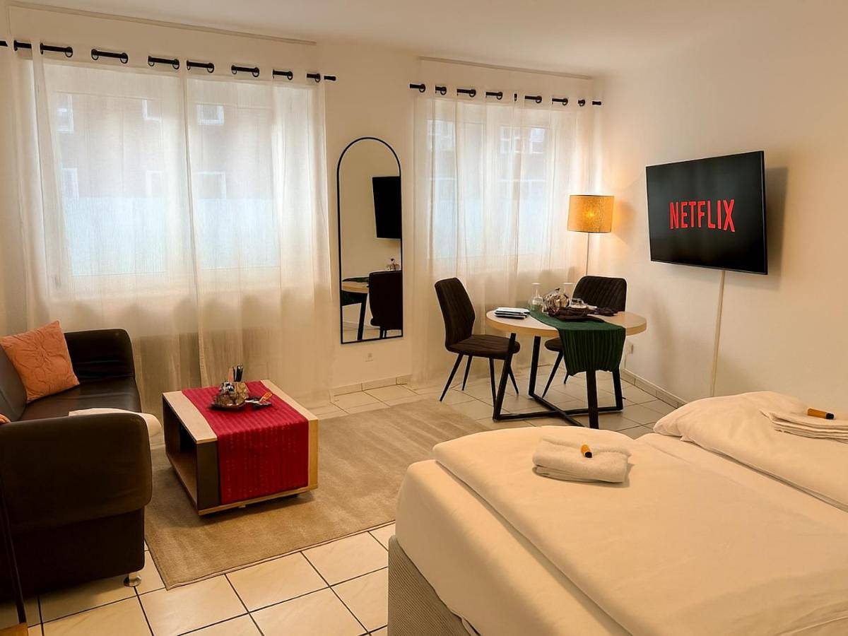 Appartement entier, Modernes Studio im Herzen von Würselen, gemütlich, zentral & mit Netflix in Würselen, Rhénanie