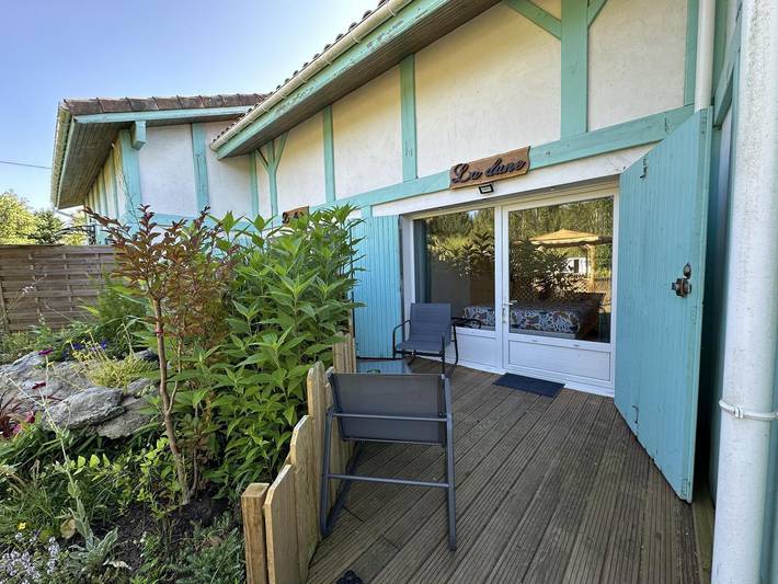 Chambre d’hôte pour 2 personnes, avec Terrasse ainsi que Jardin et Piscine dans les Landes - 4