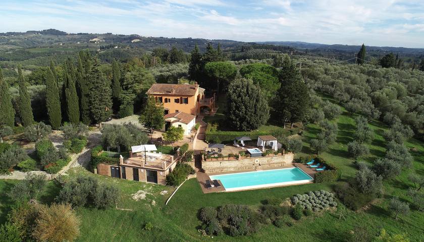 Location de vacances pour 10 personnes, avec jacuzzi et jardin à Certaldo - 3