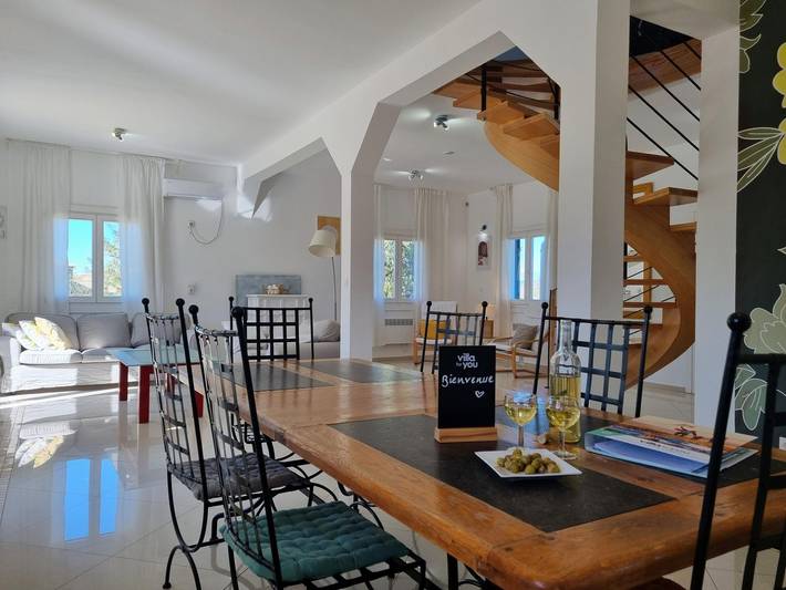 Villa für 8 Personen, mit Whirlpool und Terrasse sowie Pool in Frankreich - 3