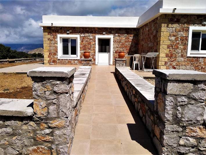 Villa voor 5 personen, met terras en uitzicht, met huisdier op Karpathos