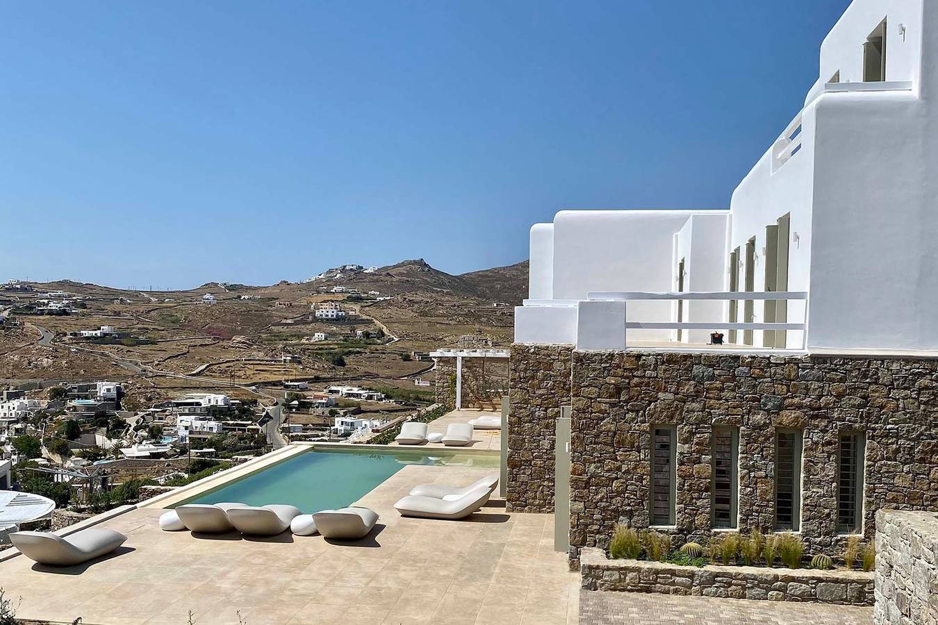 Magical Mykonos Villa | 8 Bedrooms | Villa Beckoning Sea | Amazing Sea Views & Private Pool | Tourlos in Tourlos (Mykonos), Mykonos
