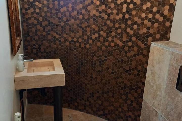 Location de vacances pour 6 personnes, avec jardin ainsi que terrasse et piscine, animaux acceptés à Siran - 3