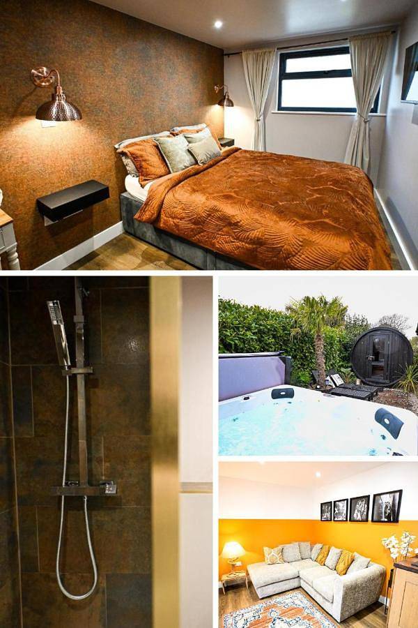 Holiday rental for 2 people, with garden and hot tub as well as sauna in Hythe