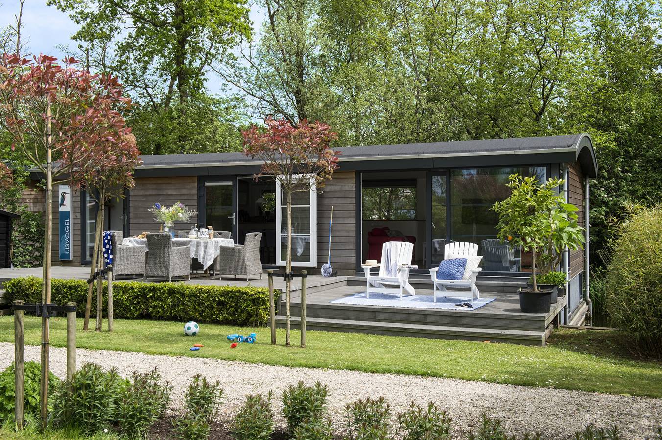 Komfortables Hausboot für 8 Personen mit Smart-Tv in einem Park an den Loosdrechter Seen in Boomhoek, Loosdrecht