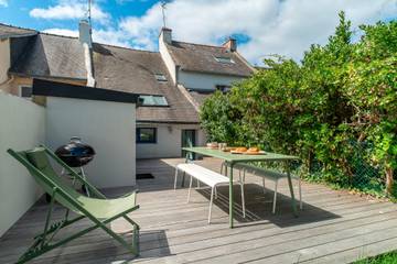 Gîte pour 5 personnes, avec terrasse et jardin dans Penvins