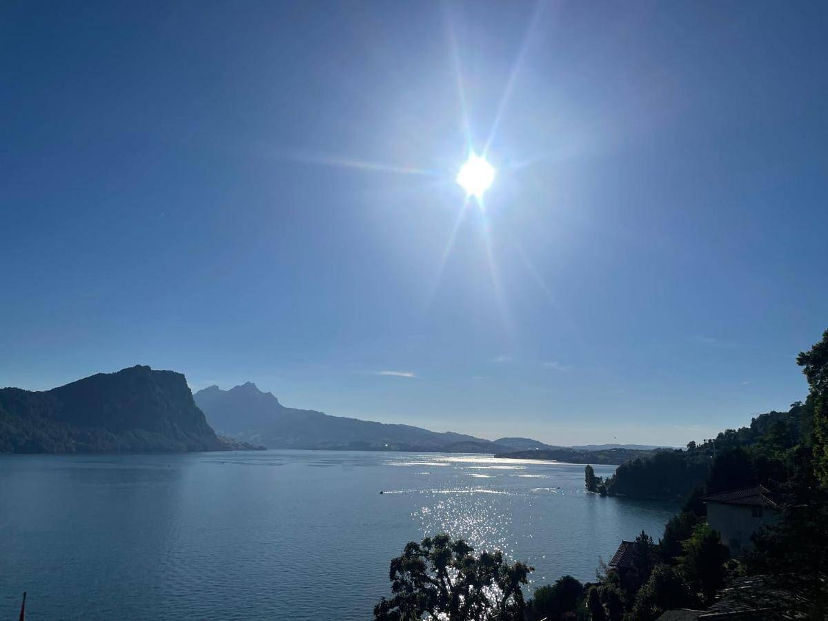 Ganze Wohnung, Apartment with Lake View in Vitznau, Vierwaldstättersee