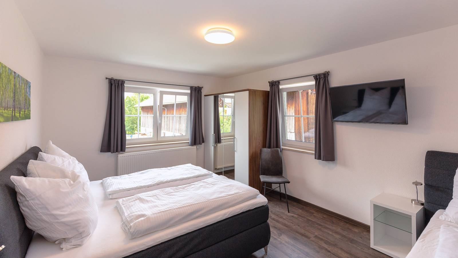 Ganze Wohnung, Ferienwohnung 'Ferienhaus Waldherr - Fewo 6 Pers.' mit privater Terrasse, privatem Garten und Wlan in Waging am See, Rupertiwinkel