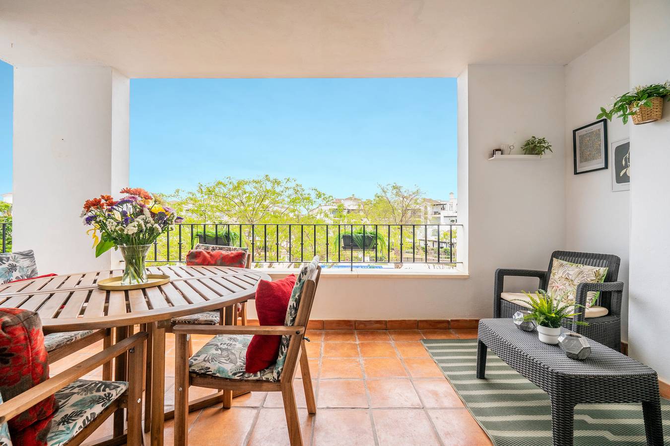 Apartamento entero, Apartamento 'Congrio - Resort Holiday Treat' con vistas a la montaña, Wi-Fi y aire acondicionado in Golf Resorts Murcia, Torre-Pacheco