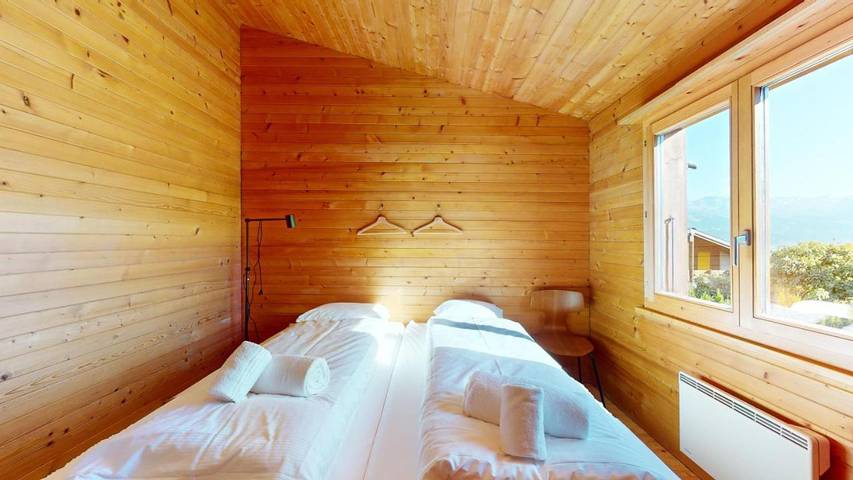 Gîte pour 6 personnes, avec jardin et vue dans Nax - 4